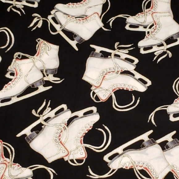 ModCloth Retrolicious Dress, Ice Skates, Size 1X - Picture 6 of 6